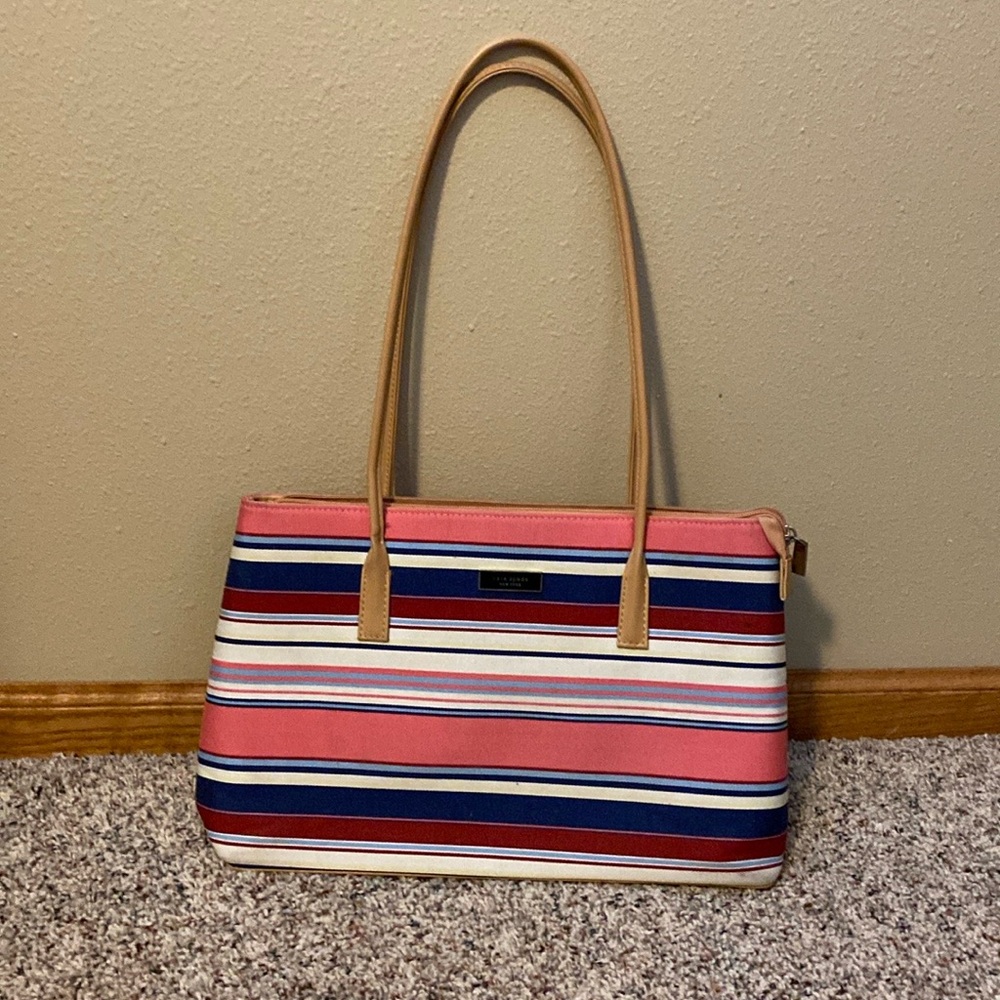 Kate Spade striped handbag